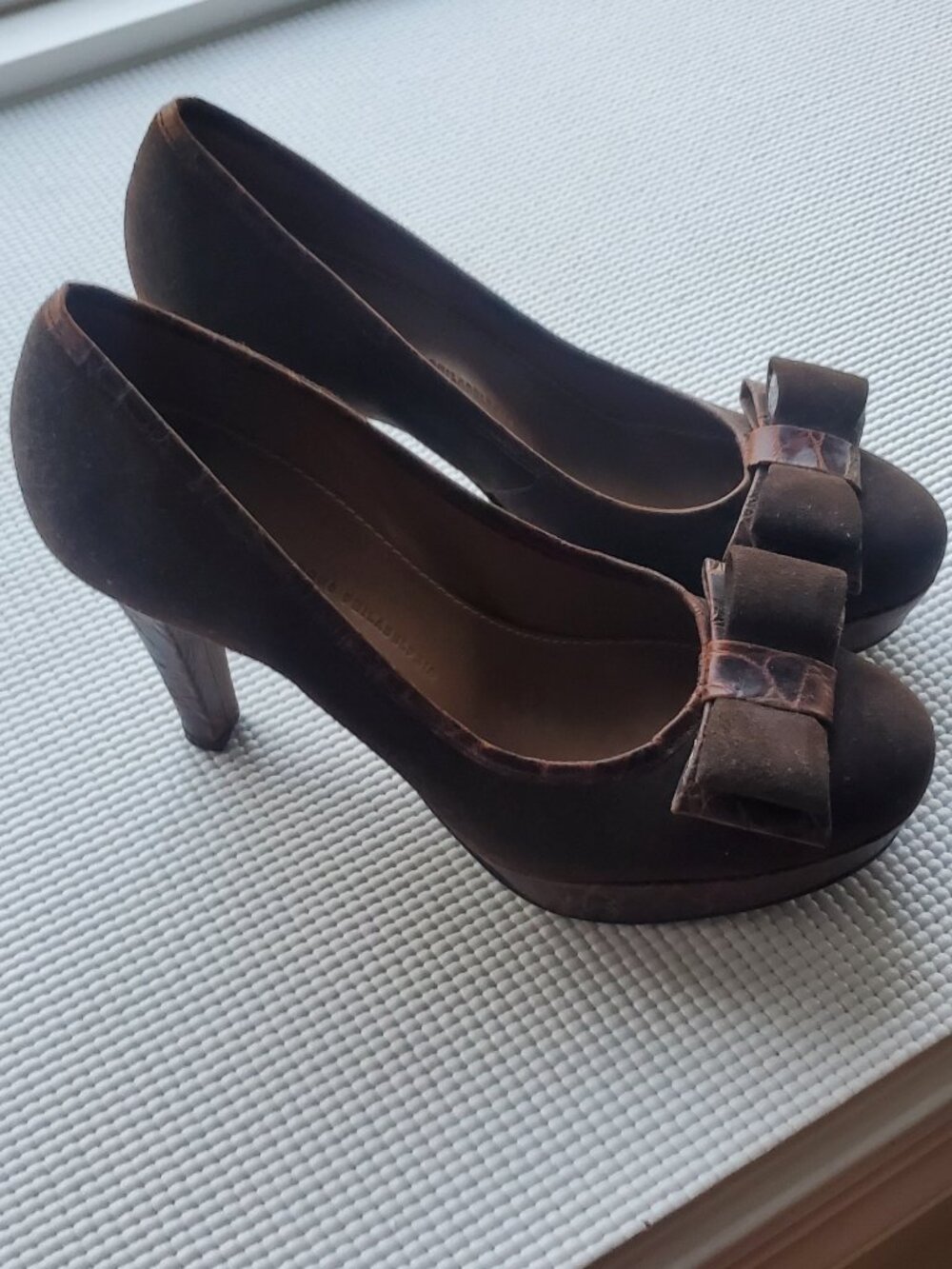 Anthropologie Tegu Platforms Heels By Schuler And Sons Philadelphia Size 6.5 New